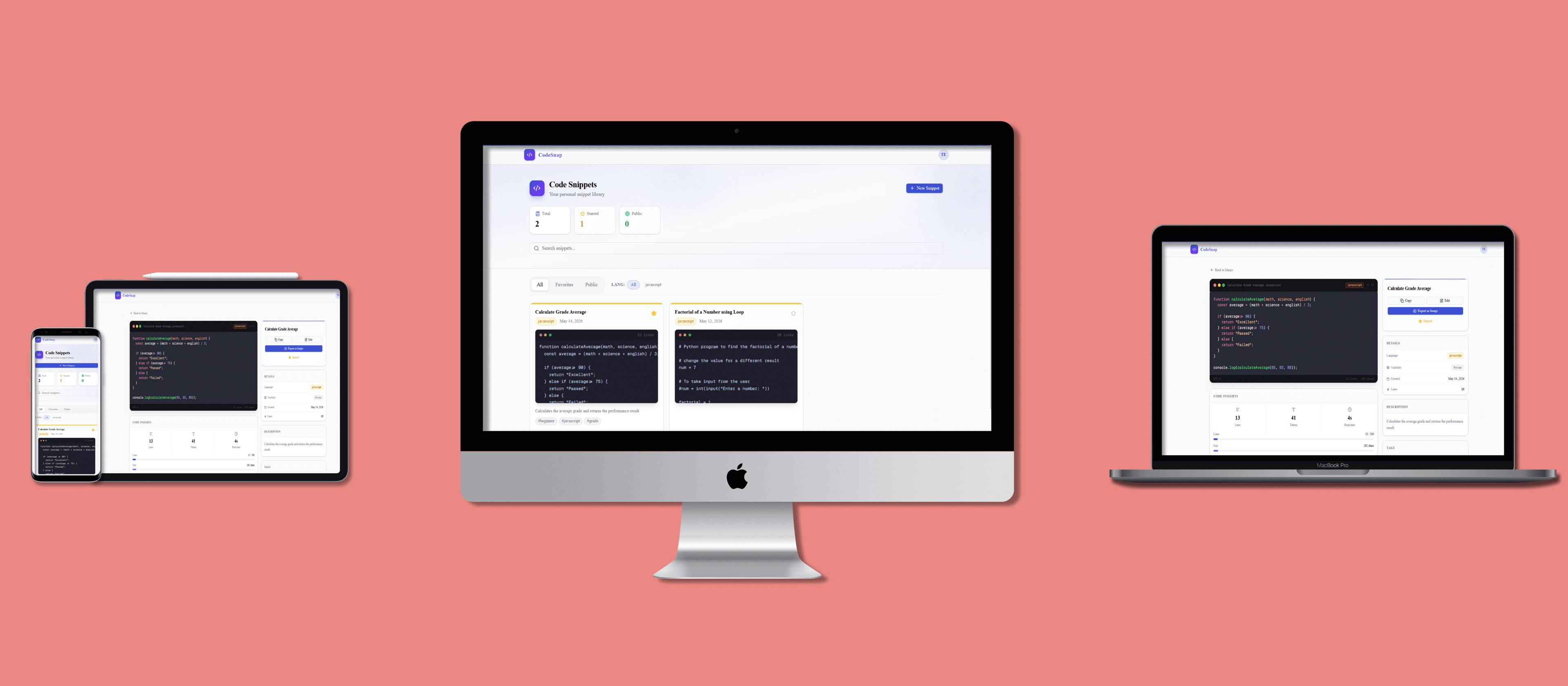 CodeSnap screenshot 1